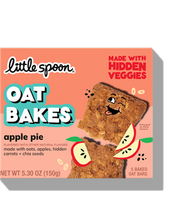 A box of Little Spoon Apple Pie Oat Bakes.