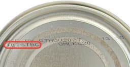 Infant Formula lot code